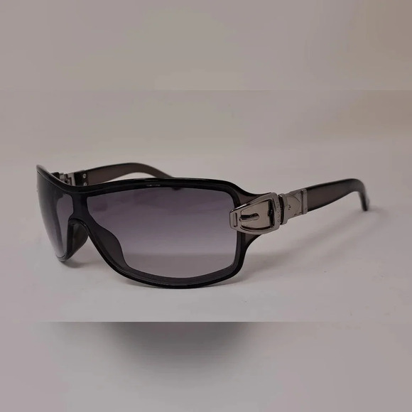 Gucci Women's Sunglasses Wrap Vintage Belt Buckle Temple  Purple GG 2590/S Optyl - Picture 7 of 16